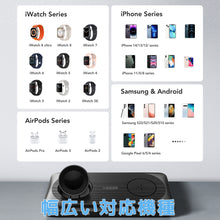 Load image into Gallery viewer, VEGER Power Bank MagMulti ワイヤレス 同時充電 10000mAh 22.5W
