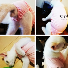 Load image into Gallery viewer, 猫用術後服【2色】【L/M/S】
