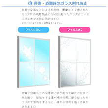 Load image into Gallery viewer, 窓ガラスフィルム【7柄】【45cmx2m】
